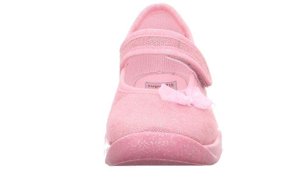 superfit BUBBLE Rosa Hausschuh mit Klettverschluss 1-006271-5500 