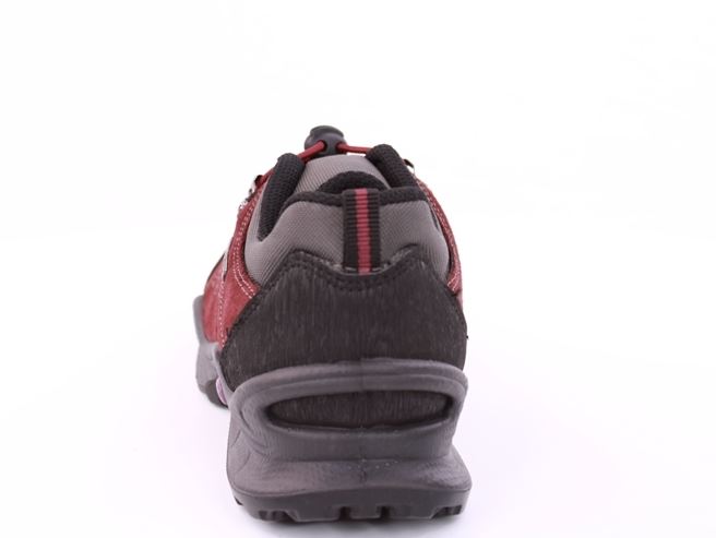 IMAC Damen Trekkingschuh Outdoorschuh  Halbschuh Schnellschnürung TEX- Membran rot S21  808809 36 | bordo | 