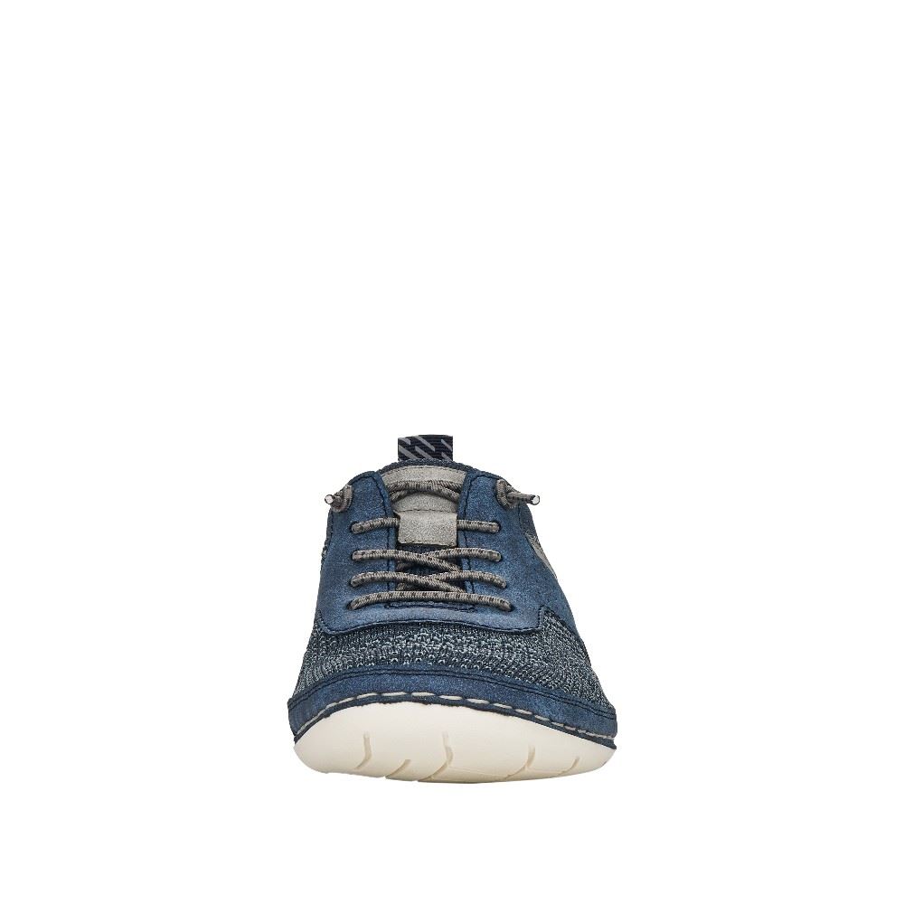 Rieker Herren Schnürschuhe pazifikblau 07551-15 41 | baltik/baltik/g | G
