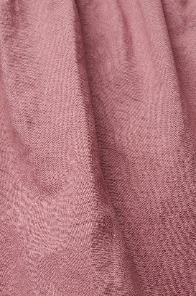 ESPRIT Kleid mit Knopfleiste aus Leinen-Mix 042EE1E315 36 | E640 CORAL RED | 