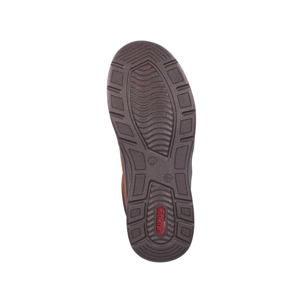 Rieker Antistress Herren Schnürhalbschuh Sneaker Veloursleder braun S22 14811-22 43 | noce/moro/kaffe | H