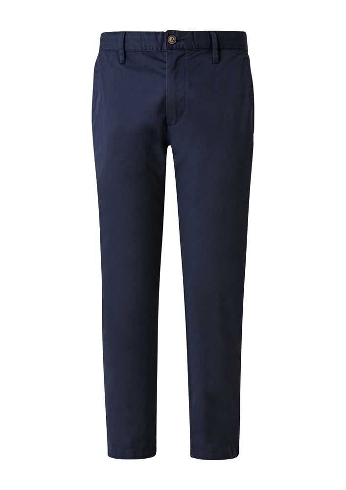 s.Oliver Herren Chino Austin Baumwolltwill Noos  2111625 W29 | 9824 GREY/BLACK | L34