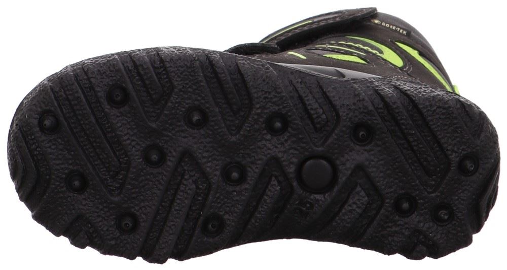 superfit HUSKY SCHWARZ/GRÜN Winterstiefel warm GORETEX wasserdicht 0-809080-0300 26 | schwarz | 