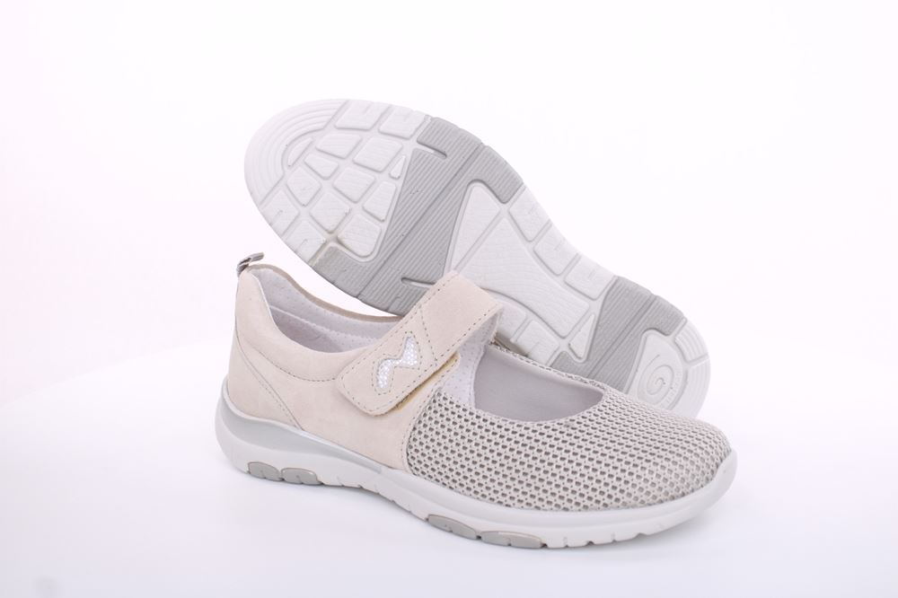 ACO Slipper Riemchneballerina SONIA  braun 857/9179 