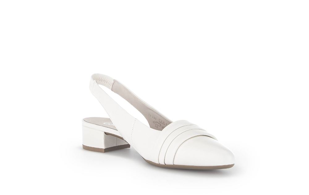 Gabor Slingpumps weiß S13 21.521.20 