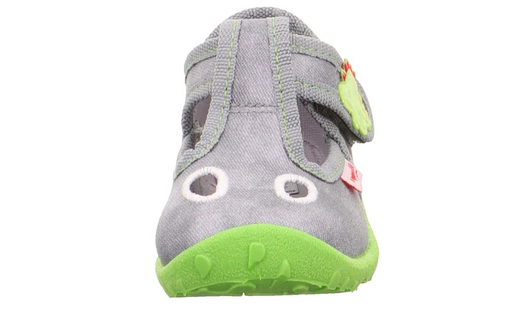 Legero Hausschuh mit Klettverschluss SPOTTY - grau S13  1-009248-2500 