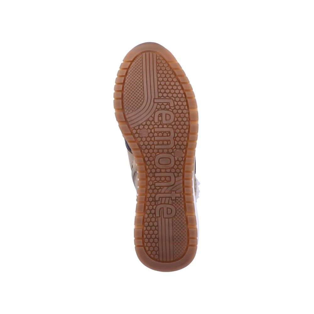 Remonte Damen Sneaker High Schnürschuh Wechselfußbett Warmfutter braun S22 R3772-60 