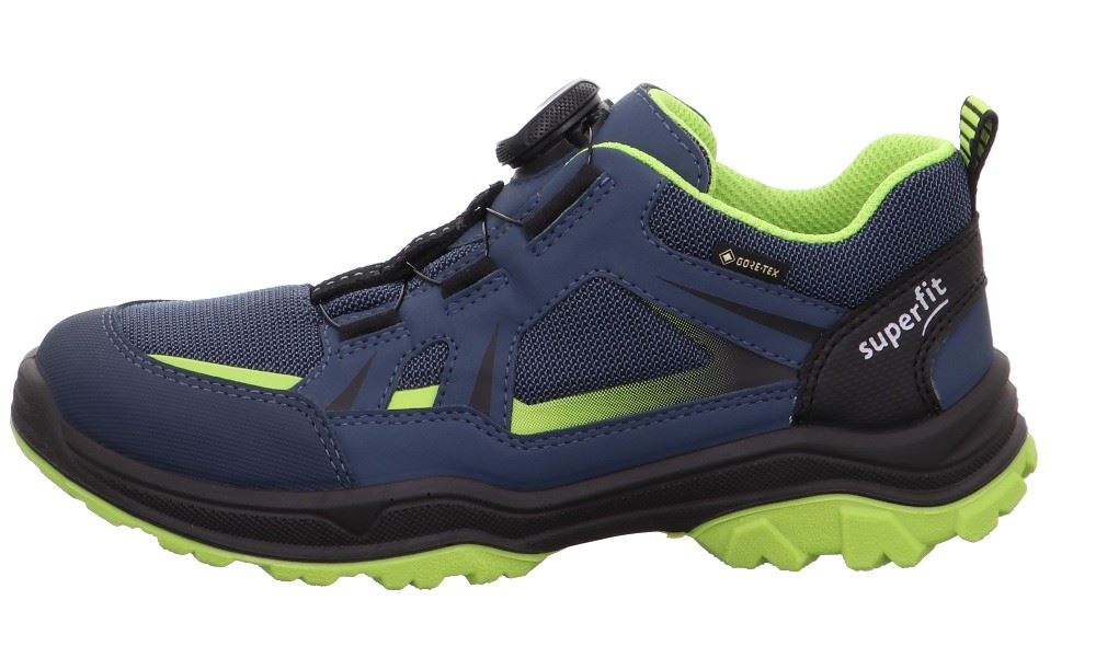 superfit JUPITER BLAU/GRÜN Weit Sneaker GORETEX wasserdicht weite Form 1-009069-8030 