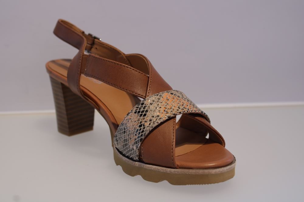 Regarde Le Ciel Sandalette braun CARMEN-02 