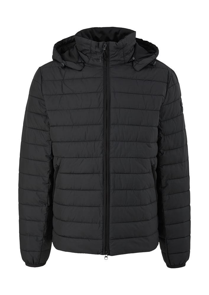 s.Oliver Herren Steppjacke Stehkragen Light- Down- Optik Zwei- Wege- Reißverschluss  S22 2115321 