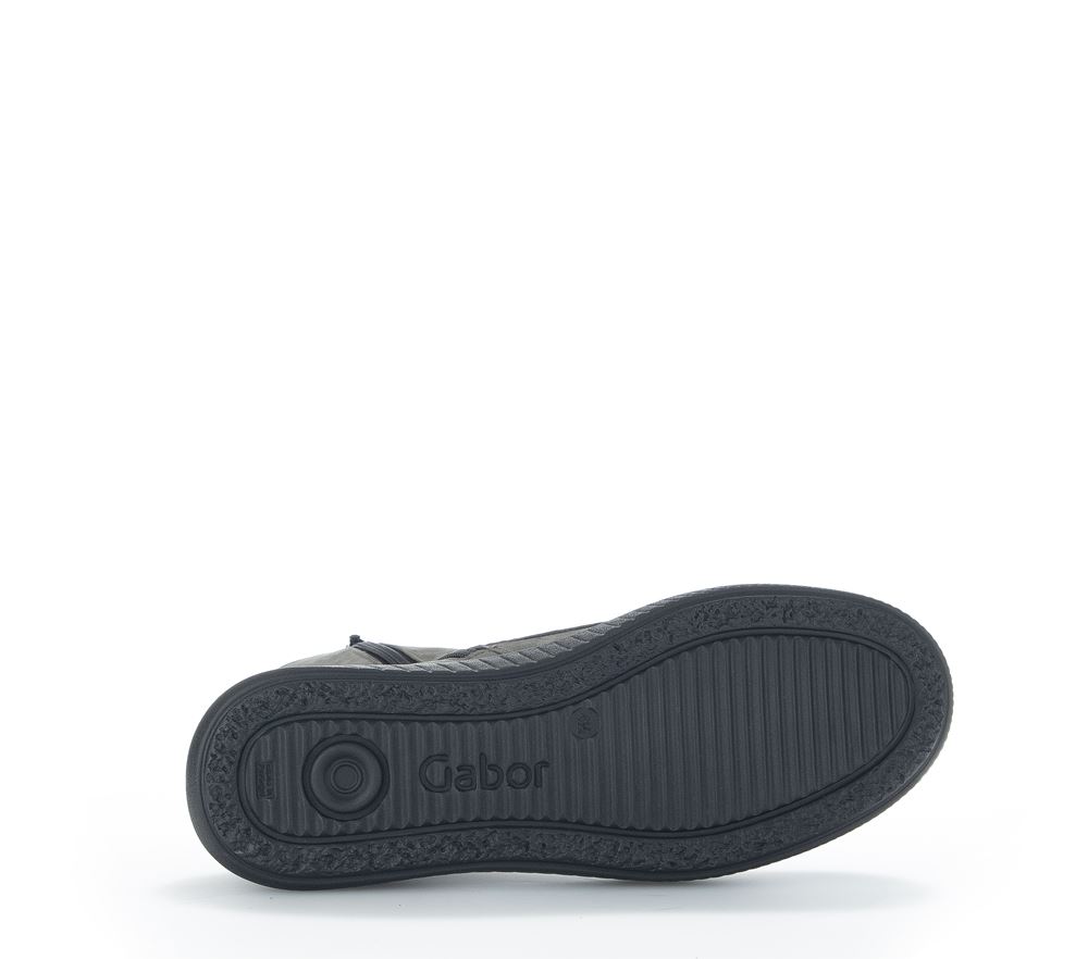 Gabor Damen Winterstiefelette  COMFORT-Mehrweite OPTIFIT-Wechselfußbett warm gefüttert grün S22 96.514.33 