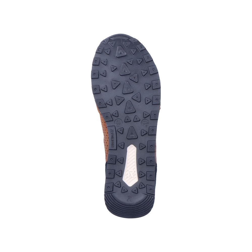 Rieker Evolution Herren Sneaker Halbschuh Leder Wechselfußbett durchbrochen braun S13 U0302-24 