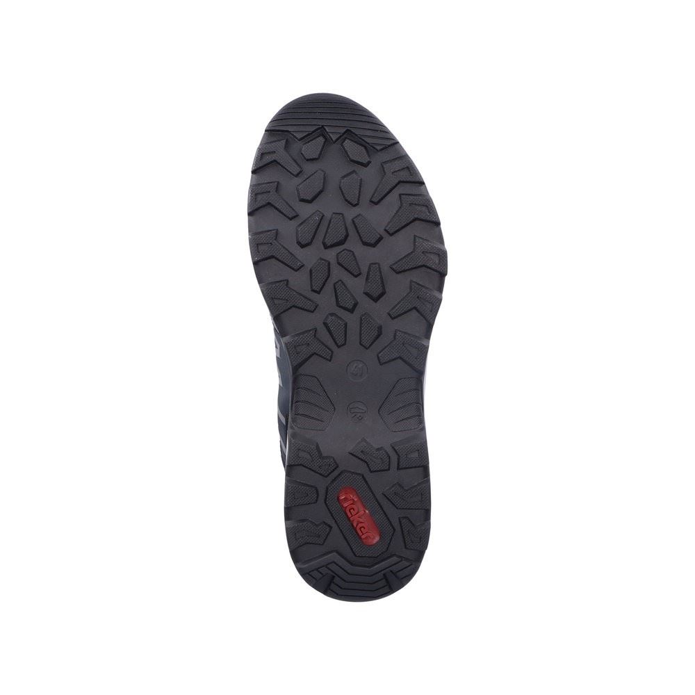Rieker Antistress Herren Schnürhalbschuh Trekkingschuh TEX- Membran blau S22 16602-14 41 | schwarz/dust/pa | G