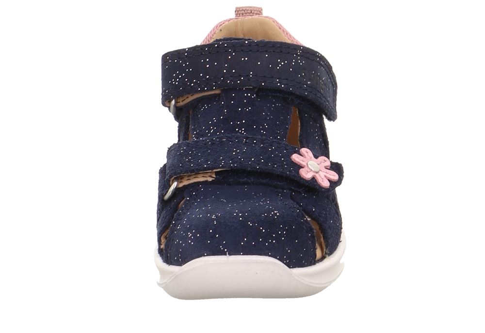 Legero Sandale mit Klettverschluss BUMBLEBEE - blau/rosa S13  1-000388-8000 