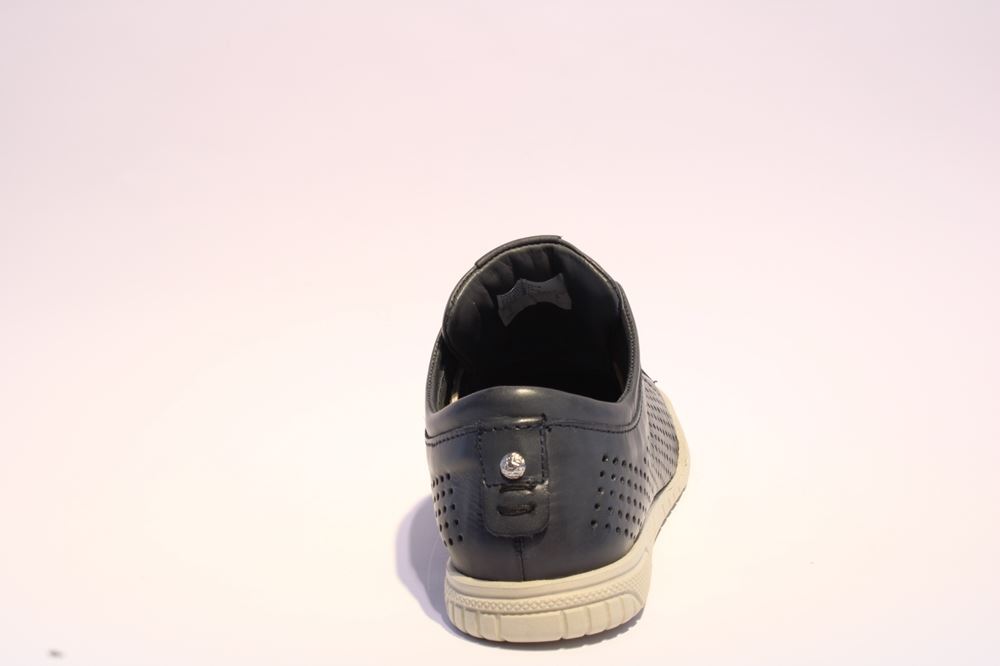 Marc Shoes ANYA Halbschuh Schnürer Leder blau 852501 
