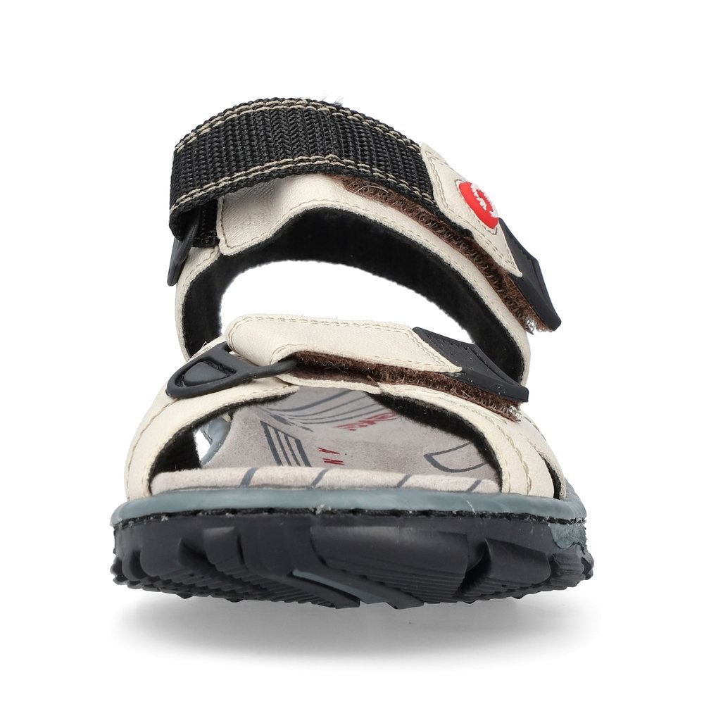 Rieker Damen Trekkingsandalen perlweiß S13  68851-80 