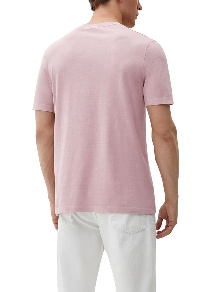 s.Oliver Herren T-Shirt mit Henley-Ausschnitt blau, rosa, weiß S13   2133166 