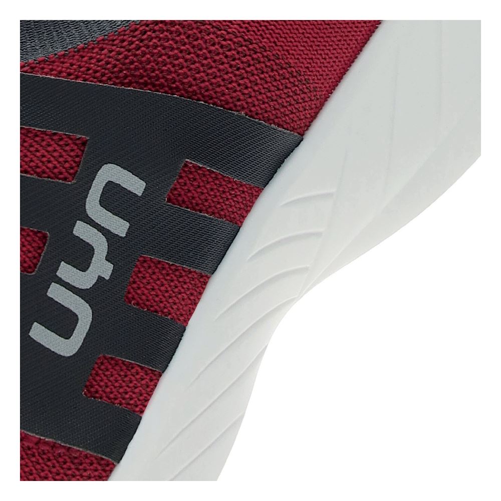UYN 3D RIBS TUNE Damen Schuh Sneaker Merinowolle grün, rot S13  Y100052-93 