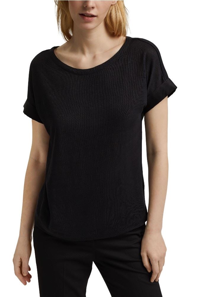 ESPRIT Collection Leinen T- Shirt 041EO1K311 