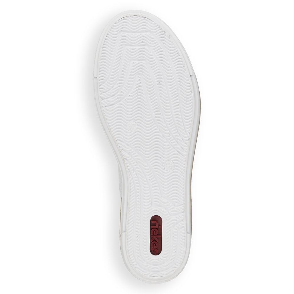 Rieker Antistress Damen Sneaker Schnürschuh Plateau- Sohle weiß S13 L88W2-80 