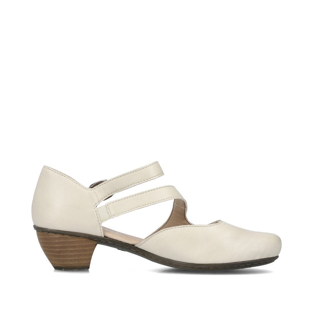 Rieker Damen Pumps cremeweiß S13  41780-80 