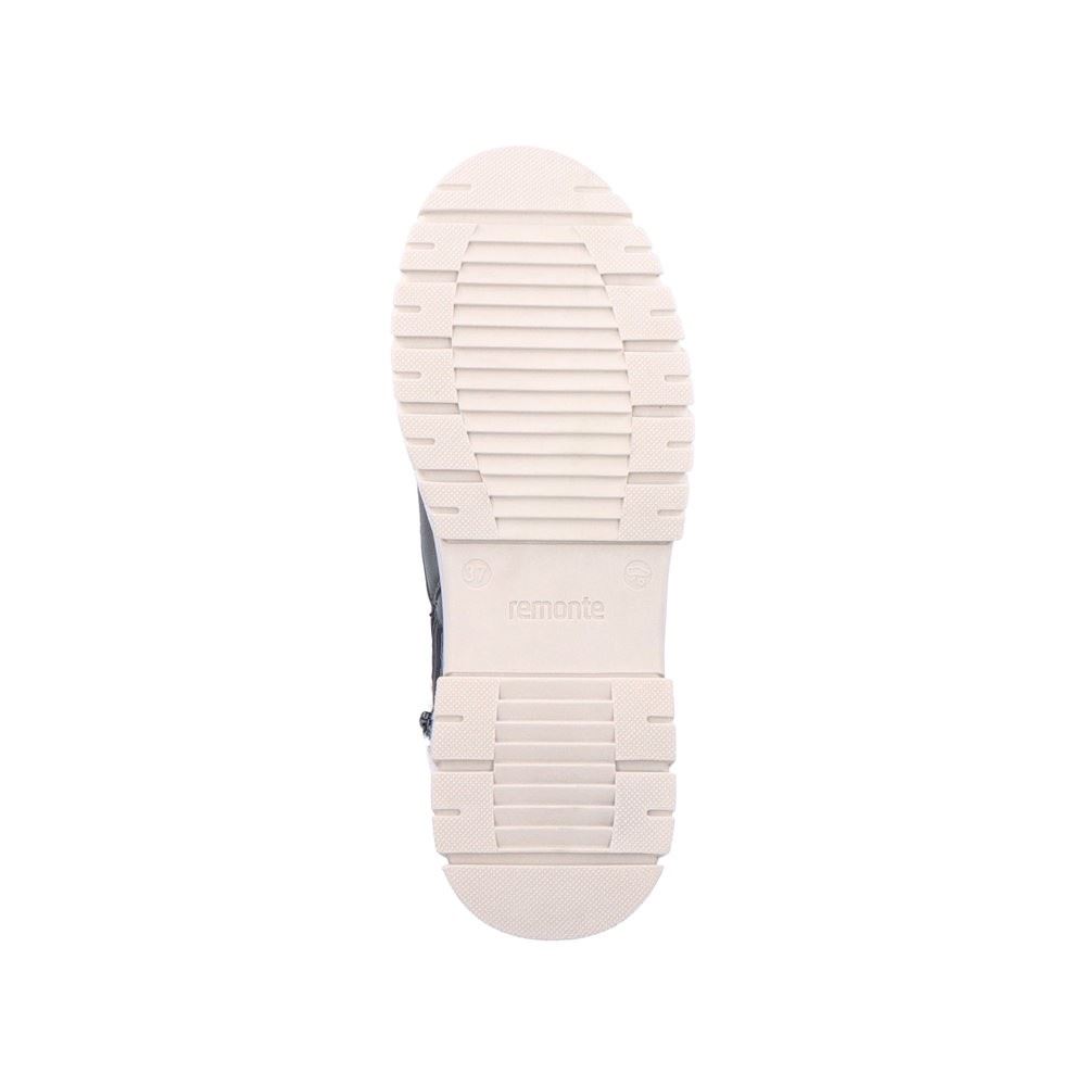 Remonte Damen Schnürboots Schnürstiefel Leder TEX- Membran Warmfutter Schurwolle Wechselfußbett grün S22 D0E71-52 37 | leaf/sand/leaf/ | G