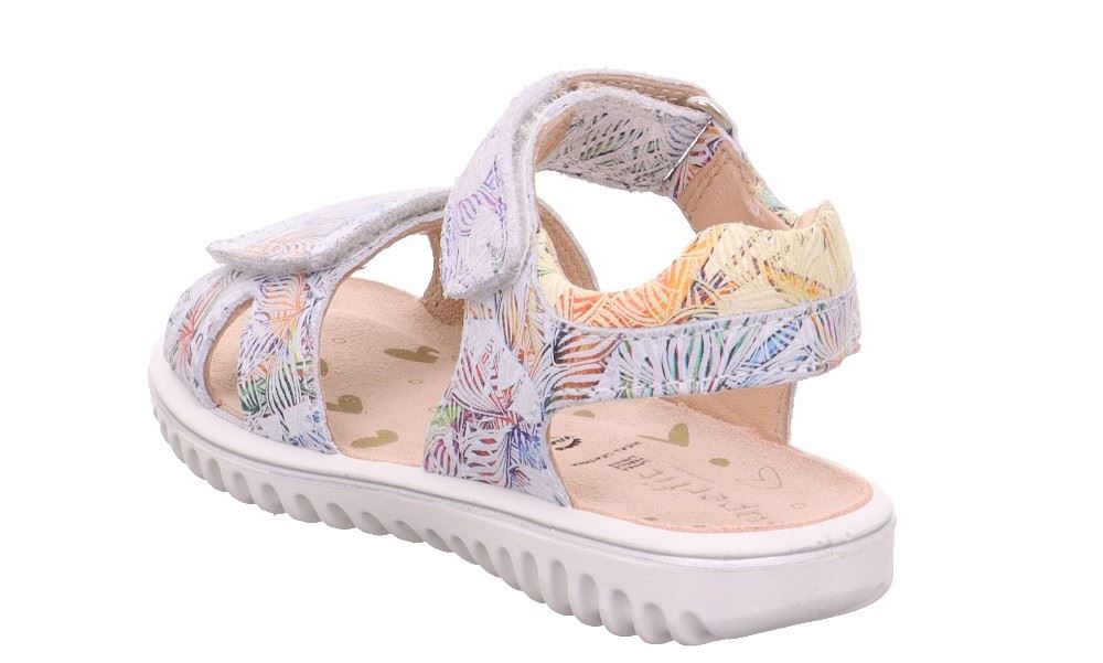 SUPERFIT SPARKLE Sandale Weiss Mehrfarbig 1-609004-1000 