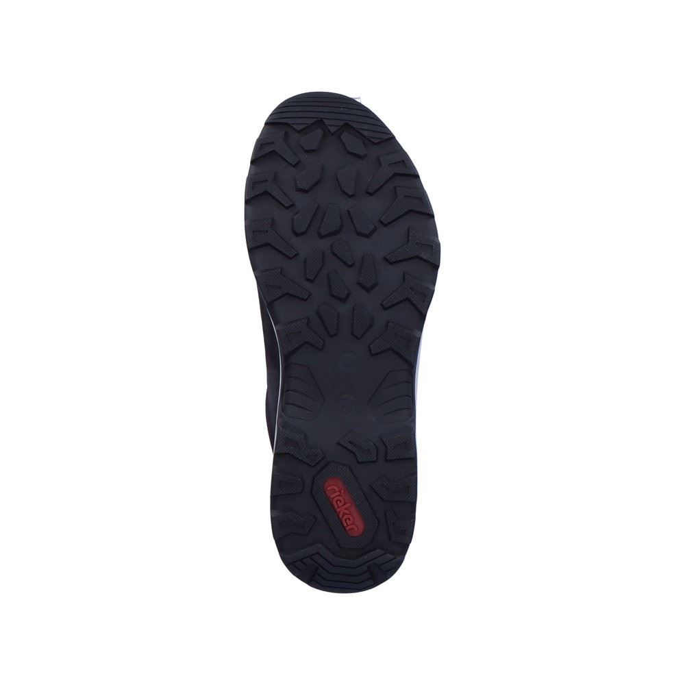 Rieker Antistress Herren Schnürhalbschuh Trekkingschuh TEX- Membran Wechselfußbett schwarz S22 16601-00 