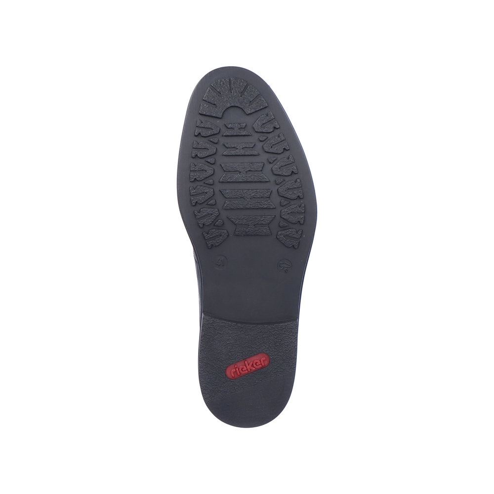 Rieker Antistress Herren Schnürstiefel Extraweite schwarz S23 17604-00 43 | schwarz/schwarz | H