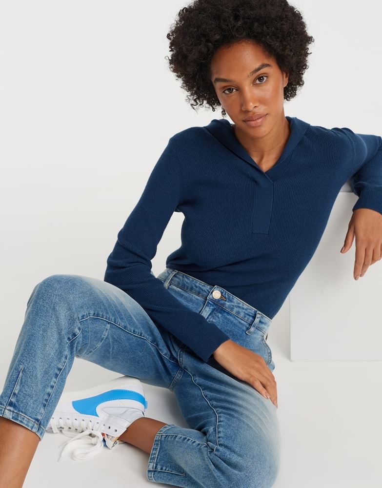 OPUS Jeans Lanea helle Waschung blau S22 10127310972148 