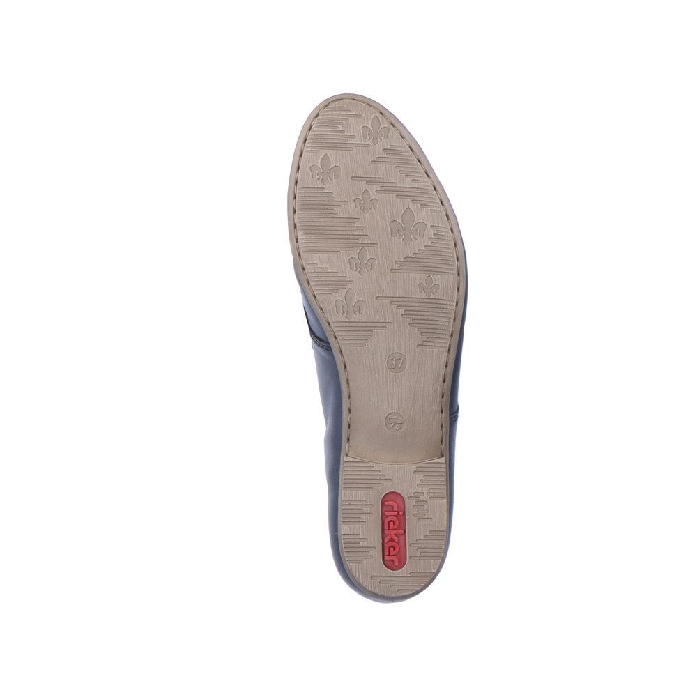 Rieker Antistress Damen Schnürschuh Leder klassisch blau S13 51900-14 