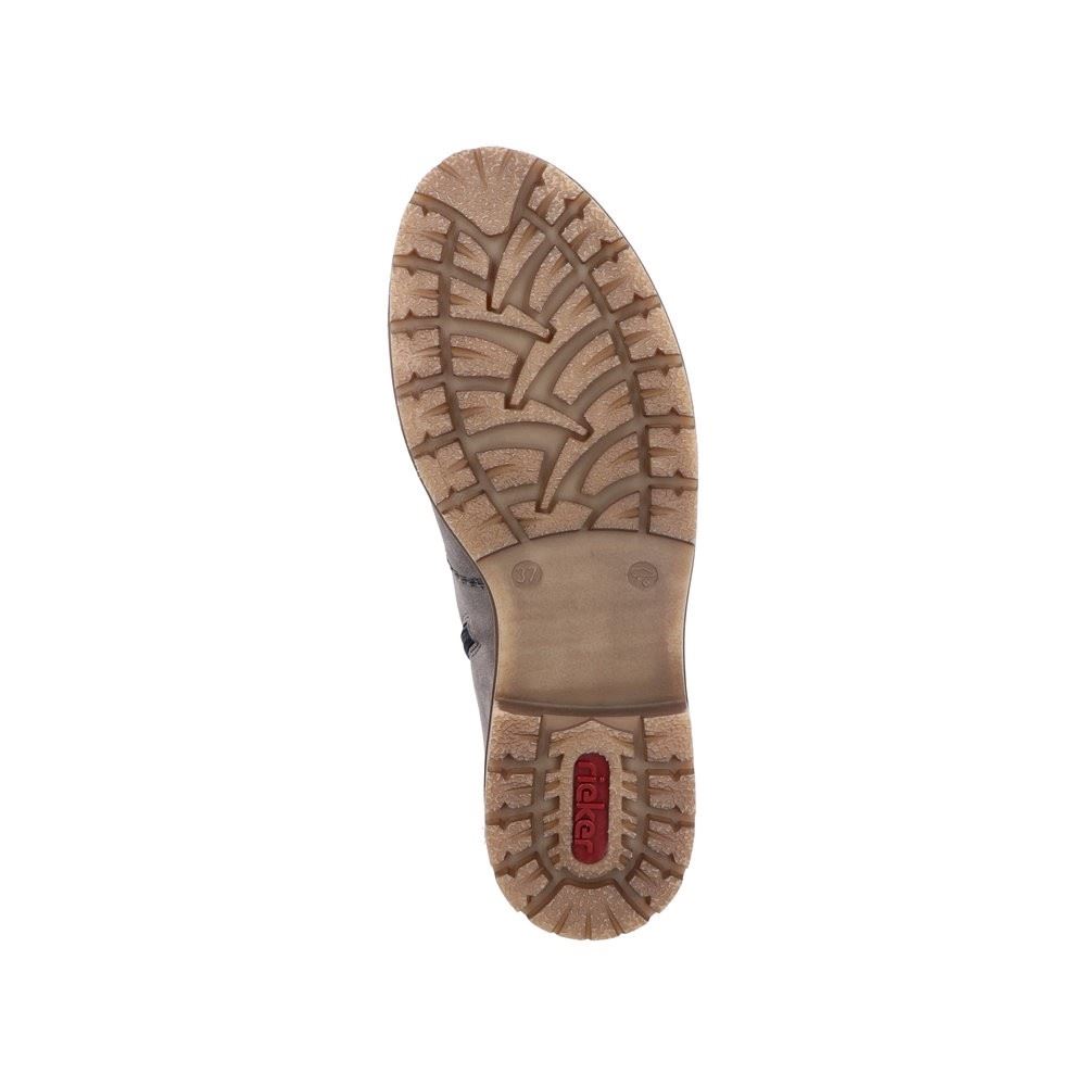 Rieker Antistress Damen Schnürboot Schnürstiefelette TEX- Membran Warmfutter grau S22 Y9125-40 