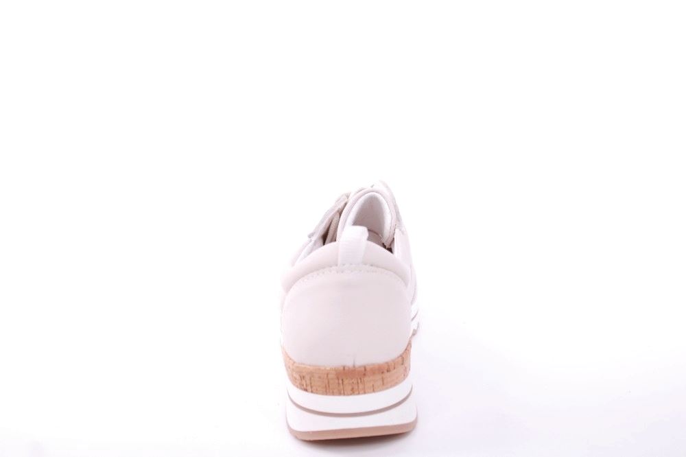 ACO Damen Sneaker CLAIRE 21 Leder Wechselfußbett S12 beige 1207/10231 