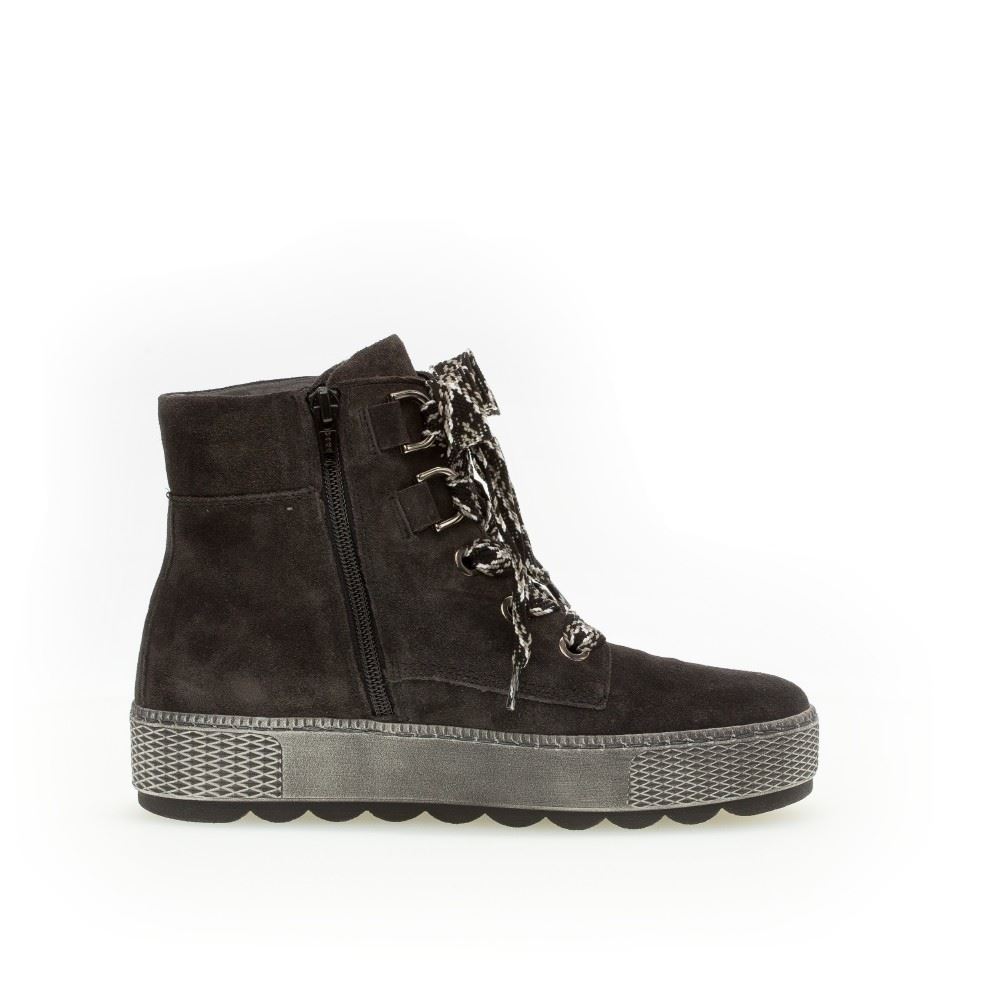 Gabor Lederstiefelette 36.565.49 6 | dark grey | 