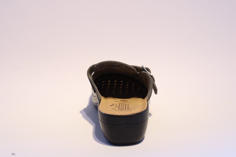 Fly Flot Hausschuh Hauspantolette schwarz 855378 41 | schwarz/komb | 