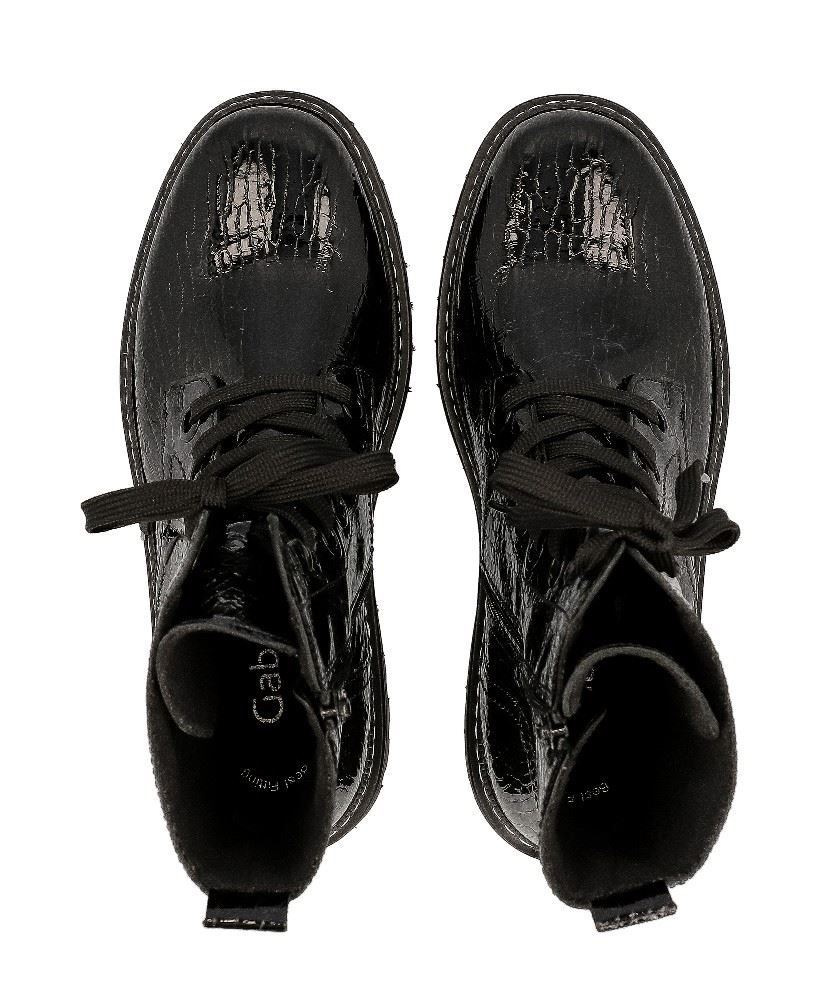 Gabor Schnürstiefelette schwarz S21 71.721.90 5,5 | schwarz (weiss) | F