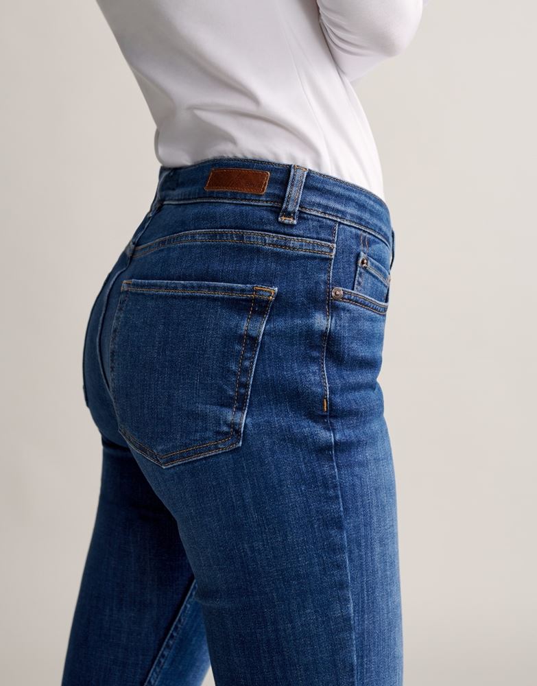 OPUS Skinny Jeans Elma strong blue blau S22 247819066 