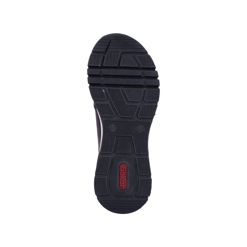 Rieker Antistress Damen Schnürhalbschuh Sneaker Keilsohle Wechselfußbett braun S22 M6602-25 