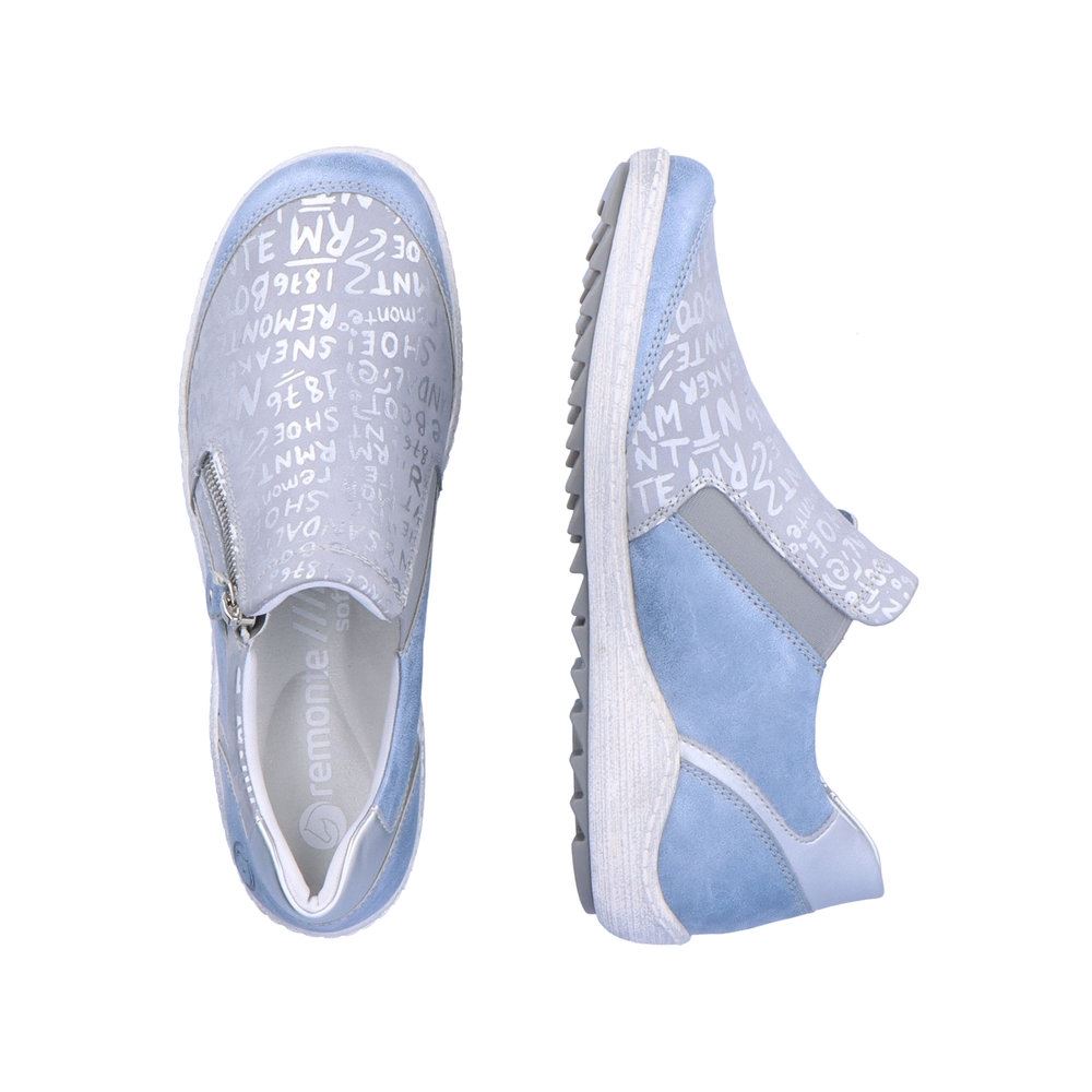 Remonte Damen Slipper eisblau S13 R1428-10 