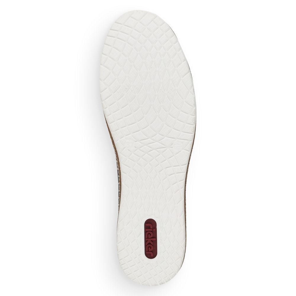 Rieker Antistress Damen Ballerina Slipper Leder blau S13 M2261-14 