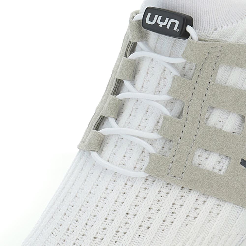 UYN HARU SHOES SX4 Damen Sneaker Merinowolle weiß, grau S13 Y100191 
