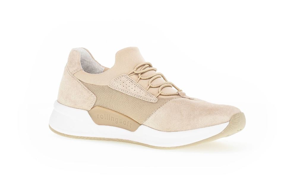 Gabor rollingsoft Sneaker beige S13  26.951.33 
