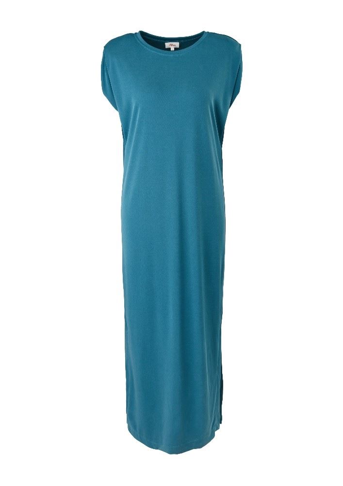 s.Oliver Maxikleid mit Schulterpolstern 2114074 