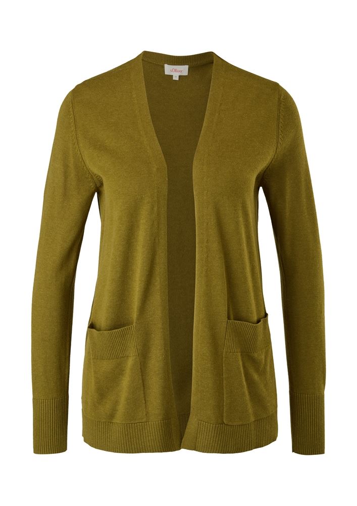 s.Oliver Cardigan mit Strukturdetail S22 2120583 34 | 2360 ORANGE | 
