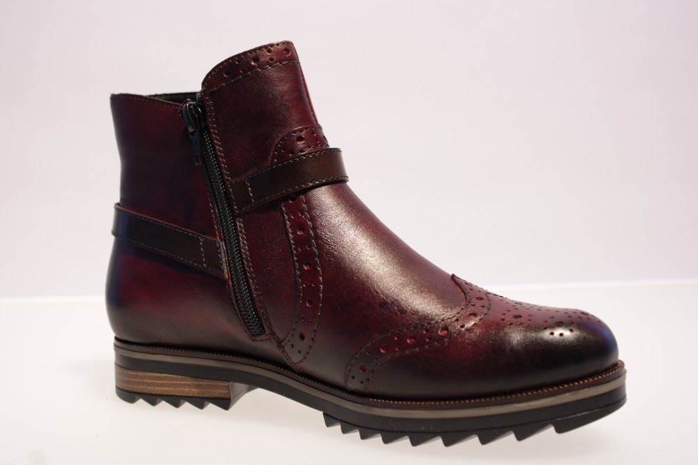Remonte Stiefelette Reißverschluss Wechselfußbett  R2278 