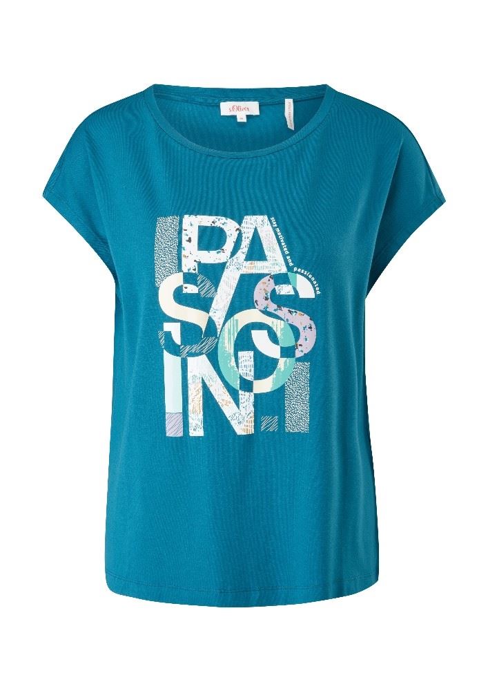 s.Oliver T - Shirt mit Wording 2116600 