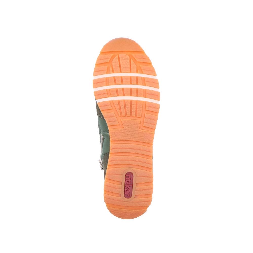 Rieker EVOLUTION Damen Schürschuh TEX- Membran Komfortweite grün  S22 40861-54 