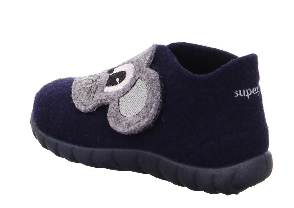 superfit Hausschuh HAPPY OCEAN KOMBI Klett 0-800294-8100 