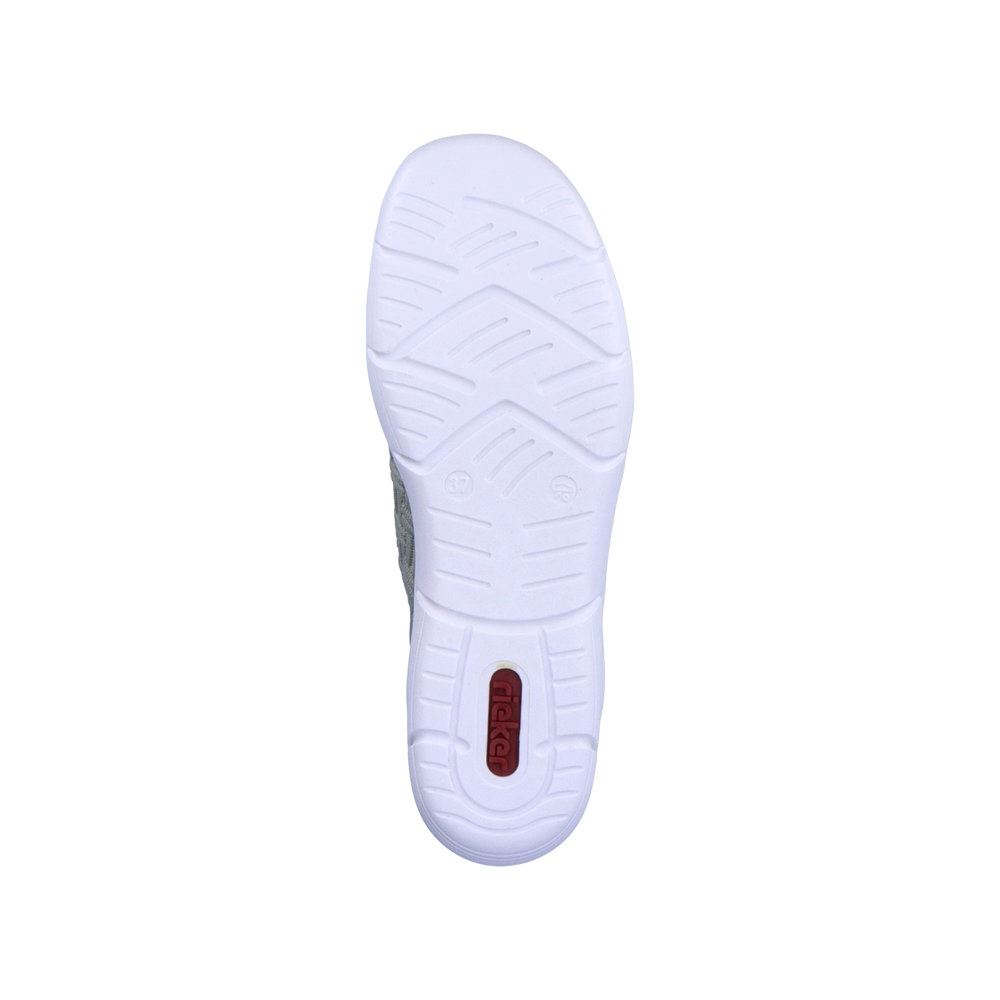 Rieker Antistress Damen Slipper Schlupfschuh Wechselfußbett Textil grün S13 L7463-52 