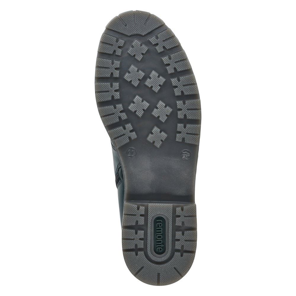 Remonte Schnürboot Schnürstiefelette Leder Warmfutter blau S22 D4871-12 